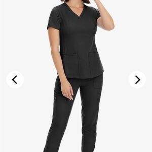 HH Works Healing Hands Renee Womens 5-Pocket 9575 Jogger Cargo Pants Small